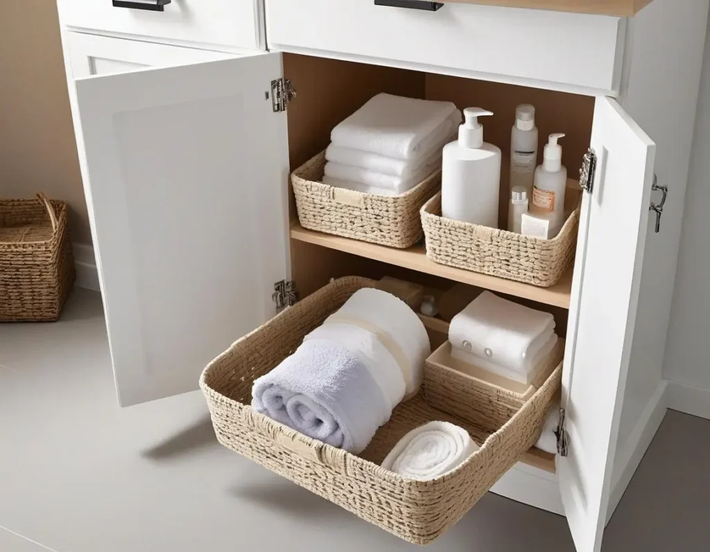 Cestini, contenitori e organizer ideali per il mobile bagno
