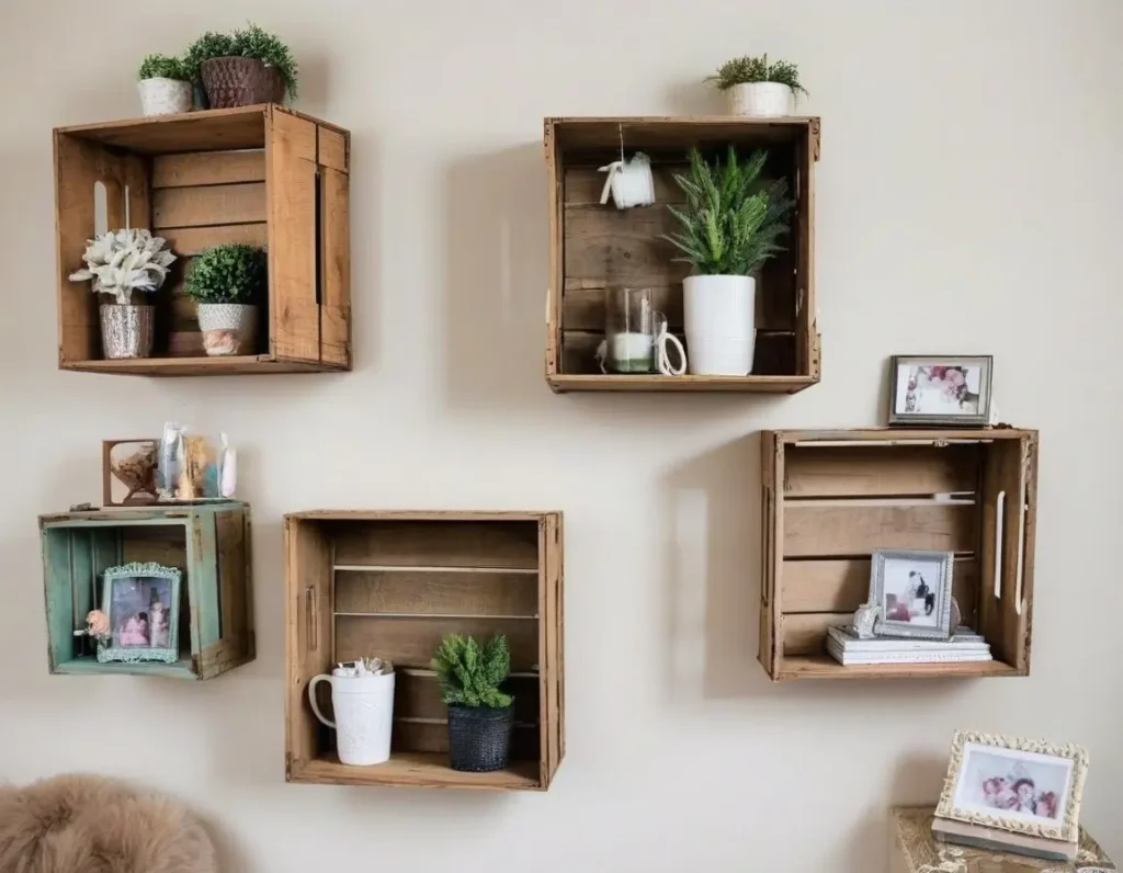 Come Trasformare Cassette della Frutta in Mensole Fai Da Te