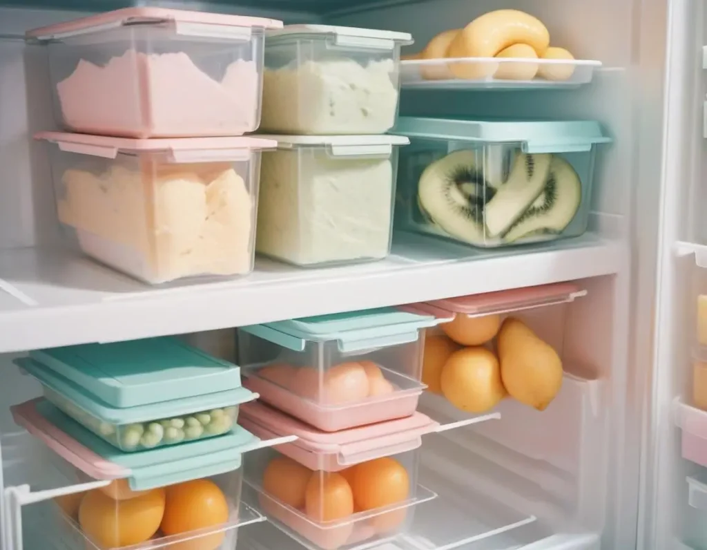 Contenitori e divisori per ottimizzare lo spazio nel frigorifero
