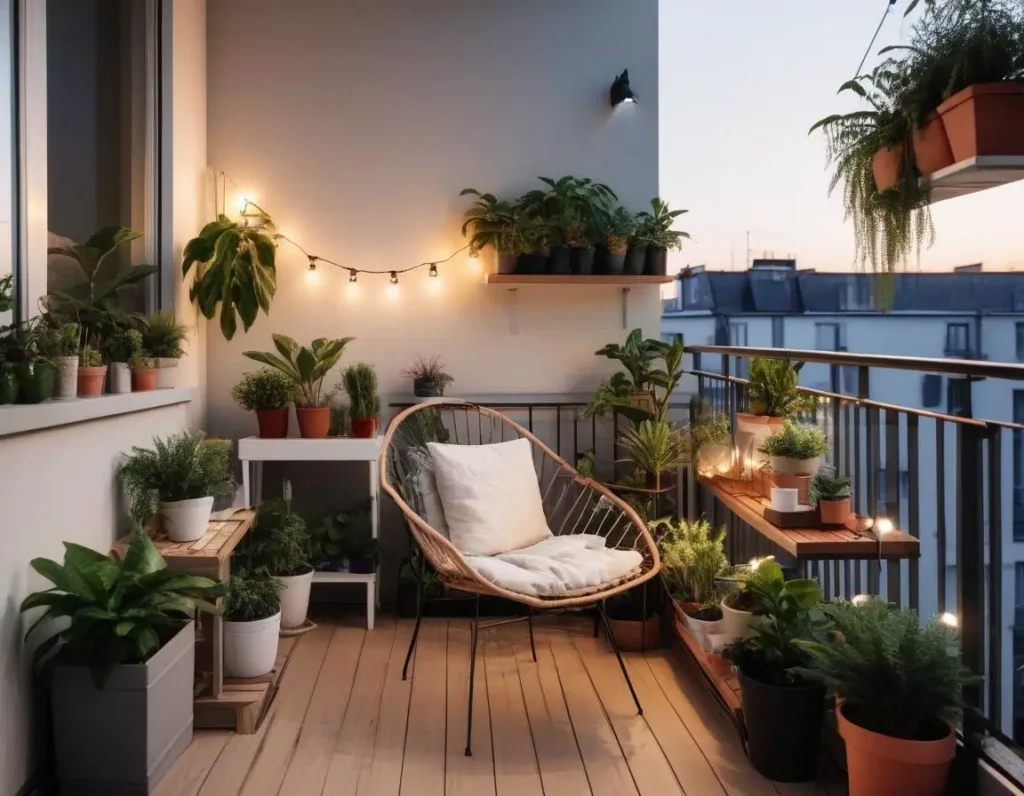 Come Trasformare un Balcone Piccolo in un Angolo di Paradiso